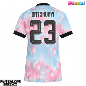 Belgie Michy Batshuayi #23 Dámské Venkovní Dres MS 2026 Krátký Rukáv